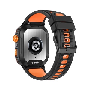 新款2.0英寸IPS大屏幕NX20智能手表BT呼叫本地音乐播放TWS手电筒男士户外运动智能手表 - Product Image 4