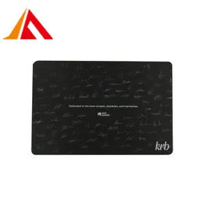 Custom tempering glass Mouse Pad Oversize Anti slip Office Laptop Computer Mouse Mat Genuine crystal glass Desk Mat Pad