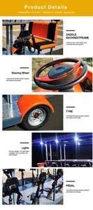 Vehículo Eléctrico de Turismo de Nueva Energía 2025, Bicicleta de 15 Asientos, Barra Móvil de Cerveza para Fiestas, Construcción de Acero Inoxidable, para Comida y Aperitivos - Product Image 5