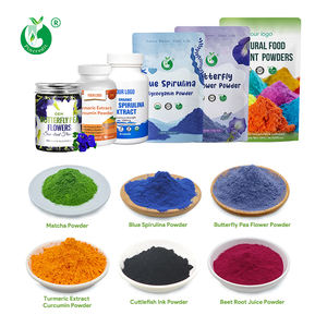 450 сетка OEM частная торговая марка 100% чистый водорастворимый пищевой порошок синего маття бабочки гороха - Product Image 4