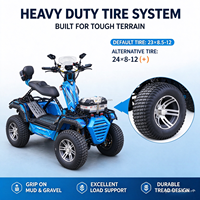 Scooter électrique tout-terrain 12000W, 4 roues, ATV électrique, quad pour la plage, la montagne et l'escalade