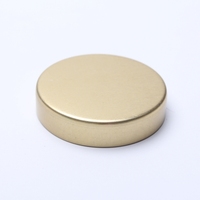 Vente en gros d'or argenté noir mat GPI 38/400 45/400 53/400 Couvercles Unishell en fer blanc pour bouteilles à capsules avec joint par induction thermique