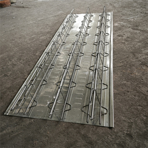 Meilleure vente de barre de toit et de plancher en acier de couleur plaque de roulement en béton armé avec une application élevée de villa pont en treillis