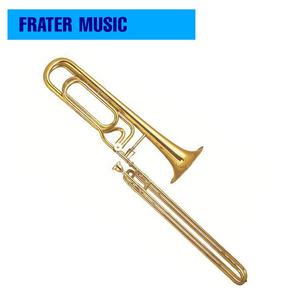 Professionnel Or laque F/Bb clé Double <span class=keywords><strong>Trombone</strong></span> À Coulisse (JTB-193) - Product Image 2
