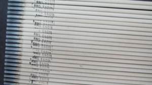 <span class=keywords><strong>Varilla</strong></span> <span class=keywords><strong>de</strong></span> Soldadura Stone Bridge/Hero E6011 <span class=keywords><strong>de</strong></span> 2.5mm y 3.2mm, Electrodo <span class=keywords><strong>de</strong></span> Soldadura 6011 E6011, <span class=keywords><strong>Precio</strong></span> <span class=keywords><strong>de</strong></span> Electrodo <span class=keywords><strong>de</strong></span> Soldadura 6013 AWS - Product Image 6