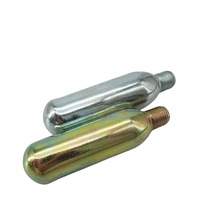 Cartouches de CO2 filetées de 12g, 16g, 88g, Bouteilles de gaz CO2 jetables pour l'airsoft, la brasserie artisanale et les boissons gazeuses