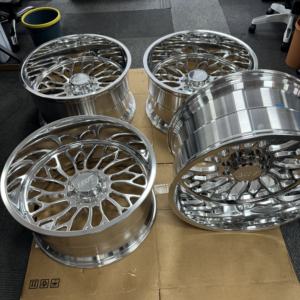 كايكي مخصص 24x14 26x14 28 16 30x16 مقعرة بيك آب 8x6000 مزورة x 8x8x2.8 عجلات شاحنة مصقولة لرام - Product Image 3