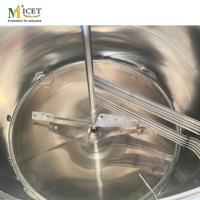 Équipement de kombucha MICET 1000L 1200L 1500L, réservoir de fermentation de thé SCOBY, réservoir de fermentation symbiotique, fermentateurs en acier inoxydable