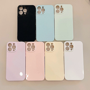 Funda de color sólido Macaron para iPhone 17 Pro Max, compatible con Apple 13, 16, Jelly 14 Plus, funda suave brillante 12 - Product Image 2