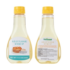 Edulcorante líquido de cero calorías 11,5 oz amarillo claro D-alulosa en polvo jarabe líquido de alulosa para alimentos sin azúcar - Product Image 1