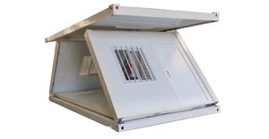 Casa contenedor plegable tipo Z, transporte rápido y despliegue, campamento <span class=keywords><strong>de</strong></span> refugiados, Reasentamiento en caso <span class=keywords><strong>de</strong></span> desastre, oficina móvil, dormitorio, centro comercial - Product Image 3