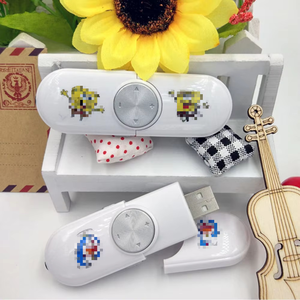 ราคาโรงงาน แฟลชไดรฟ์ USB 2 in 1 เครื่องเล่น MP3 รูปทรงแคปซูล เครื่องเล่นเพลง ช่องใส่การ์ด TF เครื่องเสียงติดรถยนต์ - Product Image 6
