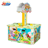 Joyplay Machine de jeu d'arcade pour enfants, à monnayeur, jeu de frappe 2 joueurs, Knock Hamster