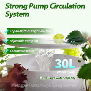 Système de culture hydroponique et aéroponique vertical à 11 niveaux, arrosage automatique, serre intérieure pour plantes - Product Image 5