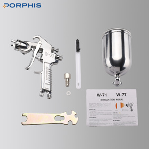 <span class=keywords><strong>Pistolet</strong></span> de pulvérisation manuel PORPHIS W-71G 1,0/1,3/1,5/1,8 mm, <span class=keywords><strong>pistolet</strong></span> de pulvérisation automatique, pistolets de pulvérisation industriels à vendre - Product Image 4