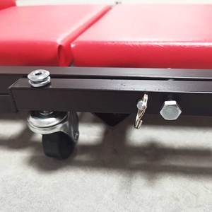 Taburete mecánico para reparación de silla de coche, asiento de trabajo mecánico 2 en 1 de rodilla enrollable, plegable, Convertible - Product Image 5
