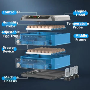 Les incubateurs automatiques rechargent automatiquement l'eau pour maintenir une humidité d'incubation optimale et ajuster les taux d'évaporation. - Product Image 3