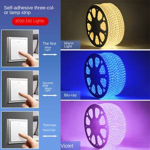 High-voltage 220V IP67 Waterproof Flexible <b>LED</b> Double-row Indoor/Outdoor <b>Light</b> Strip with Dimmable Residential Use - Product Image 5