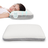 Oreiller de sommeil cervical thérapeutique orthopédique à ressorts ensachés en mousse ergonomique, personnalisable et professionnel