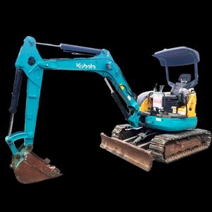Mini-excavatrice sur chenilles KUBOTA U30, excavatrices à oscillation de queue zéro, équipement de construction motorisé, U27 U30 U35 - Product Image 6