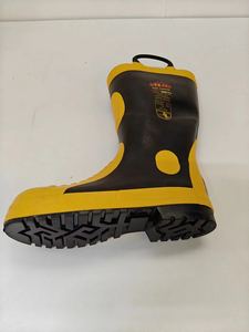 Stivali di sicurezza uomo fuoco di alta qualità stivali antincendio in gomma per pompieri approvato stivali uomo fuoco - Product Image 4