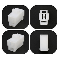 Conector Automotriz 3P6.3 con Carcasa de Goma DJ7031-6.3-11/21, Conector de Plástico de 3 Orificios, Conector Macho y Hembra