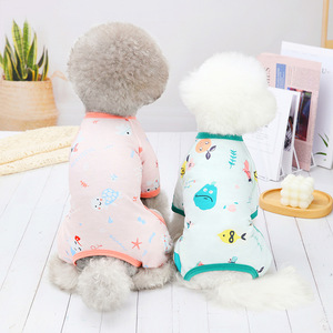 Spring and Summer Thin Breathable Pet Clothes Casual <b>Dog</b> Clothes Four-<b>Legged</b> Shirt for <b>Dogs</b> - Product Image 2