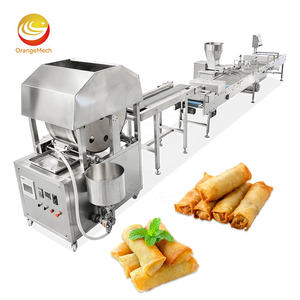 เครื่องทำลัมเปียแบบอัตโนมัติเต็มรูปแบบ ORME เครื่องทำไส้โรลไข่แบบฟิลิปปินส์ สายการผลิตปอเปี๊ยะเวียดนาม - Product Image 1