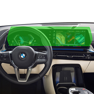 ฟิล์มกระจกนิรภัยแบบชิ้นเดียวสำหรับหน้าจอแสดงผลมัลติมีเดียบนแผงหน้าปัดรถยนต์ BMW X1 ปี 2025 คุณภาพสูงเกรด AAA สำหรับหน้าจอแบบยาว - Product Image 1