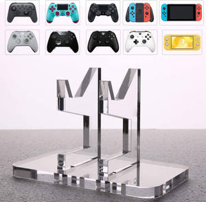 Manettes de jeu universelles pour console Xbox ONE, <span class=keywords><strong>PS4</strong></span>, PS5, STEAM Switch PC, accessoires exclusifs, support transparent - Product Image 6