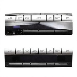 Pegatina de Vinilo para Consola Central de Mercedes-Benz C200 E260L GLK300, Botones de Número de CD, Botones de Aire Acondicionado, PVC Personalizado - Product Image 3