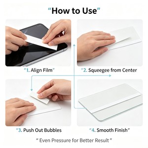 Multi  Spatule en plastique multi-usages pour l'installation de films protecteurs d'écran en hydrogel et de films de protection de <span class=keywords><strong>voiture</strong></span> en vinyle - Product Image 4