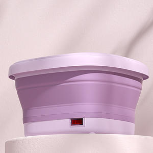 Faltbare Heat Express Pediküre-Eimer Massage Zusammen klappbare Wasch-Spa-Fuß waschbecken Ein weich wanne Fuß-Spa mit Jet-Massage und Wärme - Product Image 3
