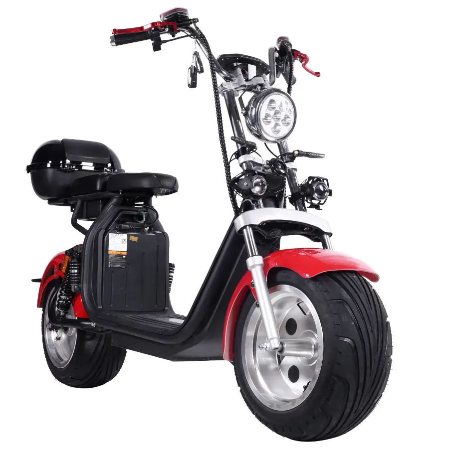 Batería dual 60V 100KM Motocicleta eléctrica de alta calidad Bicicleta eléctrica 3000W X12 Scooter eléctrico