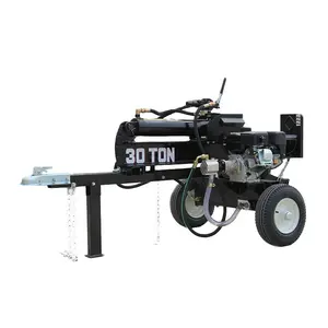 professional manufacture 3 point log saw splitter head rod with the 24hp lifan engine lifter wood log splitter machine