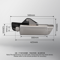 2021-2023 MT09 MT-09 MT09SP FZ09 pipa knalpot sepeda motor sistem lengkap M1 baja tahan karat kondisi baru