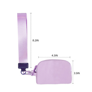 2 in 1 Perfect Dual Wristband Pouch <b>Keychain</b> Coin Purse Card Holder Wristband <b>Wallet</b> Accessories for Women - Product Image 2