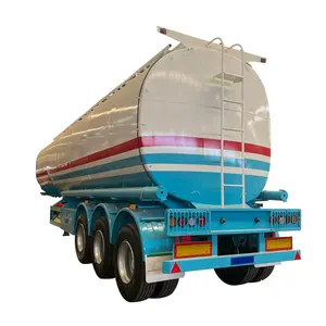 Hot selling Used Oil Tank Trailer Semi 3 Axle New 40000 Trailer for sale