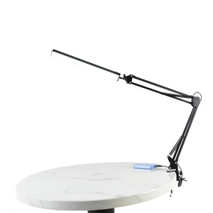 Lampe de bureau LED pliable à bras long réglable avec protection des yeux et de la vue pour étudiants, dortoir, accessoires d'instruments de <span class=keywords><strong>musique</strong></span> - Product Image 1