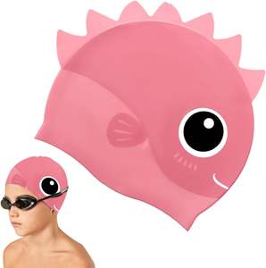 Toucas de Banho Dino Unissex de Alta Elasticidade, Baixo Custo e Impermeáveis para Crianças - Product Image 4