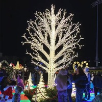 Grenzüberschreitende IP65 Wasserdichte Aluminium-LED-Motivbeleuchtung für Landschafts- und Festdekorationen, Weihnachtsbeleuchtung mit Fernbedienung und Dimmfunktion