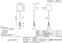 Antenne GPS GNSS active de haute précision BeiDou avec support magnétique, module de navigation GPS pour voiture, antenne GPS magnétique