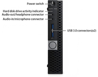 Mini-ordinateur de bureau Barebone Tiny Optiplex 7040 6e génération, propre, sans rayures, grade A, testé et fonctionnel