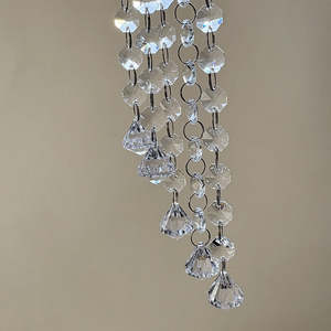 Guirlanda de Decoração em Cristal Transparente com Prisma de Acrílico para Lustre - Product Image 4