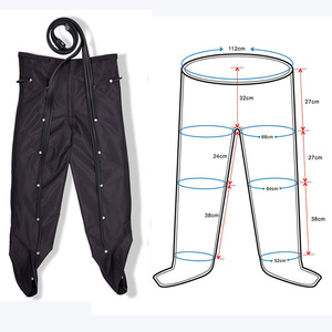 Equipo de recuperación deportiva ideal Pantalones de masaje de compresión de 6 cámaras inalámbricos para piernas Circulación de cadera y relajación - Product Image 4