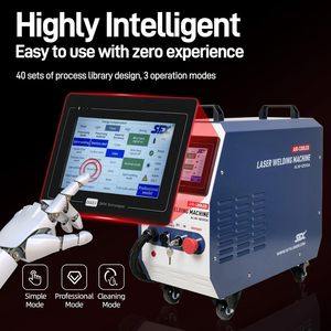 Nueva Máquina de Soldadura Láser Portátil 2 en 1, 3 en 1, Refrigerada por Aire, de Fibra, 1500W, ALW-1200A, para Soldadura Manual de Alambre - Product Image 4