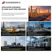 Offre Spéciale : Raccord de Réduction Excentrique en Acier Allié ASTM A234 ASME B16.9, Raccord de Réduction Concentrique pour Tuyaux de Drainage d'Huile, Gaz et Produits Médicamenteux