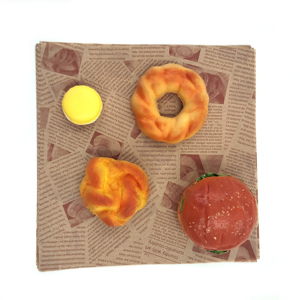 Custom Eco-Friendly Coated Food Grade Sandwich <b>Paper</b> Durable Grease Proof <b>Wax</b> <b>Paper</b> for Bread Cake and Food Packaging - Product Image 6