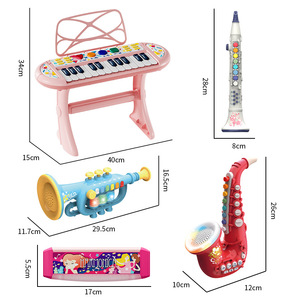 Saxophone Jouet Éducatif en Gros pour Enfants, Instrument de Musique, Jouet Musical Précoce - Product Image 1