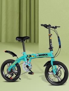 Mini vélos pliants - 14/16/20 pouces, vélos portables <span class=keywords><strong>ultra</strong></span>-légers à vitesse variable avec frein à disque pour hommes, femmes et étudiants - Product Image 3